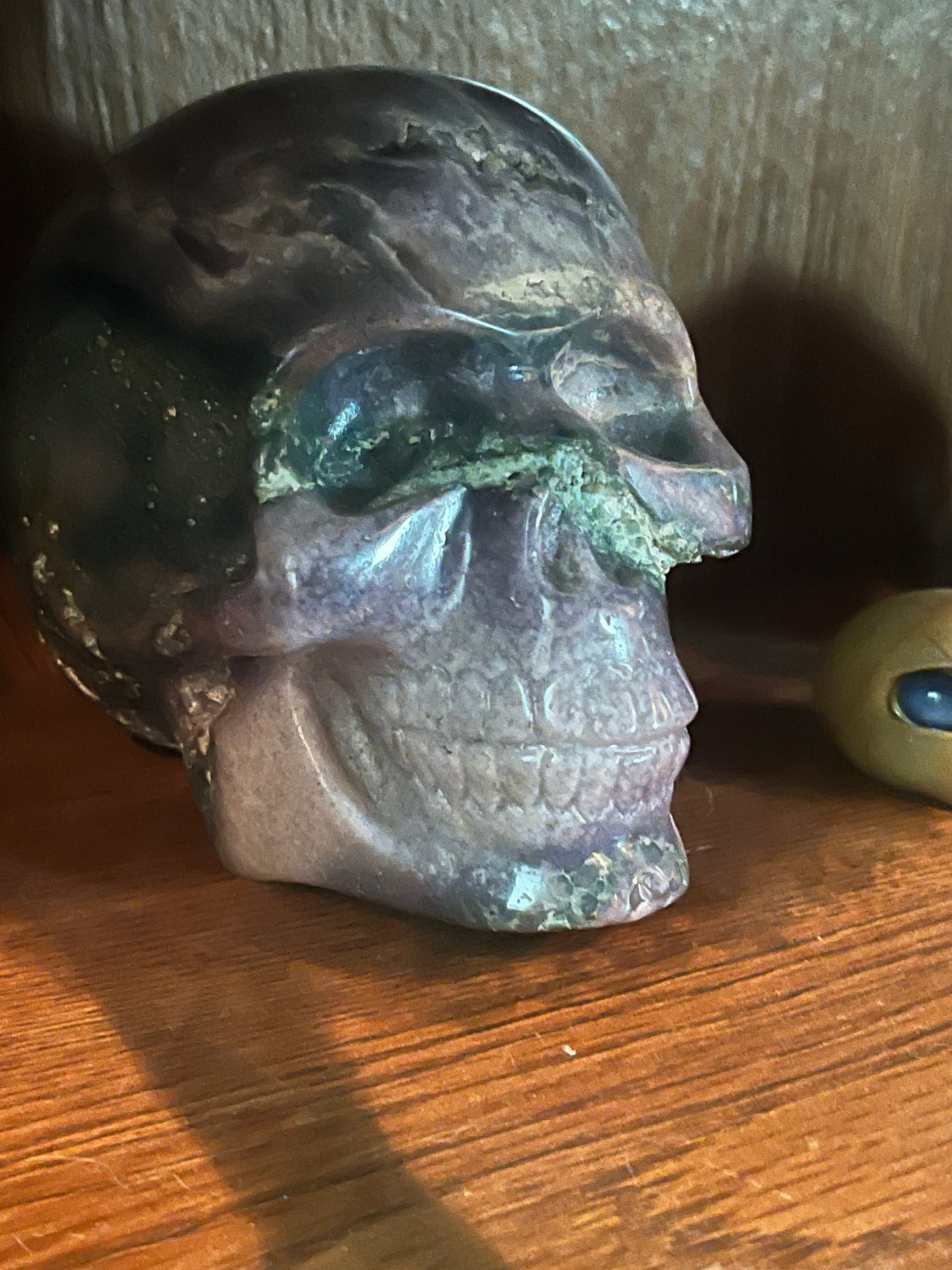 Rare Intact Grape Agate Skull
